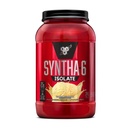 BSN SYNTHA-6 Isolate, Vanilla Post Workout Protein Powder for Muscle Gain, Whey Protein Isolate, Milk Protein Isolate, Essential Amino Acids, Vanilla Ice Cream, 2.01 Pounds, 24 Servings