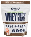 Cold Micro-Filtered Whey Protein Isolate Powder, Chocolate 1LB - Grass-Fed, Gluten-Free & Keto-Friendly, Low Lactose - Post Workout Fitness & Nutrition for Muscle Recovery
