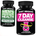 7 Day Cleanse Program Detox - with - Mens Prostate Support
