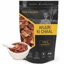 Herb Essential Arjun ki Chaal 400g, Terminalia Arjuna Bark, Sun Dried