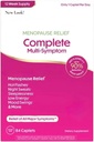 Complete Multi-Symptom Menopause Relief, 84 Caplets, 12 Week Supply, Clinically Proven for Hot Flashes and Night Sweats, Drug and Estrogen Free (1 Count (Pack of 82))