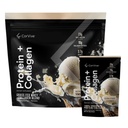 CorVive Protein + Collagen Powder | 23g Protein (Grass-Fed Whey + Collagen) | 3.7g BCAAs | Supports Muscle & Joint Health | Gluten & Soy Free | No Artificial Ingredients | 15 Sachets - Vanilla