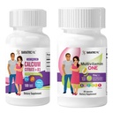 BariatricPal 30-Day Bariatric Vitamin Bundle Multivitamin ONE 1 per Day! Capsule with 45mg Iron Easy Swallow Calcium Citrate (600mg) and D3 Coated Tablets