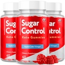 (3 Pack) SugarControl Keto Gummies, Official SugarControl Gummys with All Natural Ingredients, Advanced Apple Cider Vinegar Gummy for Health and Wellness, Max Strength Vitamin Supplement (180 Gummies)