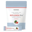 Replenish Pro Electrolytes Powder – 1:1 Sodium to Potassium Electrolyte Formula for Hydration – w/Magnesium, Calcium, Zinc, B Vitamins & Celtic Sea Salt Trace Minerals – 16 Stick Packs - Watermelon