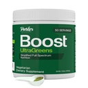 Boost UltraGreens Super Greens Powder - Organic Spirulina, Grasses & Antioxidants | Premium Superfood for Daily Energy | Detox & Whole-Body Wellness - 50 Servings