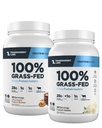 Transparent Labs Grass-Fed Whey Protein Isolate (30 Servings, Chocolate Peanut Butter) & Grass-Fed Whey Protein Isolate (30 Servings, French Vanilla)