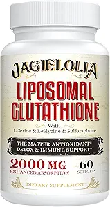 Liposomale Glutathion 2000 mg met L-Serine, L-Glycine & Sulforaphane 