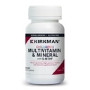 Kirkman - Multivitamine & Mineraal Kinderen - 120 Capsules - met 5-MTHF - Krachtige Broad Spectrum Vitamine/Mineral Supplement - Hypoallergeen