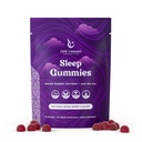 Halal Certified Sleep Gummies – 3mg Melatonin with GABA, L-Theanine & Herbal Blend – Natural Nighttime Relaxation & Sleep Aid – Tasty 60ct Gummy Supplement