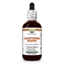 HawaiiPharm California Poppy Alcohol-Free Liquid Extract, Nervous System Calming and Support. Glycerite 2 fl.oz