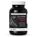 Durable Cholesterol Complete – Organic Red Yeast Rice 1,600 mg + Bergamonte® Citrus Bergamot 1,000 mg + Ubiqsome® CoQ10 + Olive Leaf + Vitamin C – Doctor Formulated, Made in USA (120 Capsules)