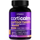 Cortisol Supplements for Women and Men - L-Theanine, Ashwagandha, GABA - High Cortisol Manager Reducer - Relaxation, Mood & Stress Support - Ginkgo Biloba, Bacopa Monnieri, 5-HTP - Made in USA