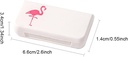 SagaSave Travel Pill Case 3 Compartments Portable Pill Case Dustproof and Moisture-Proof Daily Pill Case Small Pill Box for Vitamins, Fish Oil, Supplements(Cactus)