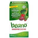 Beano Digestive Enzyme, Preventive Gas Relief for Adults, Helps Prevent Gas & Bloating, 180 Tablets
