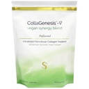 CollaGenesis™-V – Vegan Collagen Support Whole-Body System – Biomimetic Vegan Collagen, 25g Protein, MSM & Hyaluronic Acid, Complete Amino Acid Profile, 18 Vitamins & Minerals – Unflavored – 2.47 lb