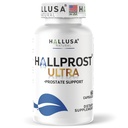 HALLPROST ULTRA Prostate Health Urinary Tract & Bladder Support 60 Capsules, Saw Palmetto, Lycopene, Pygeum Africanium, Pumpkin Seed, Zinc, Vitamin E, Magnesium, Prostate Health Supplement for Men