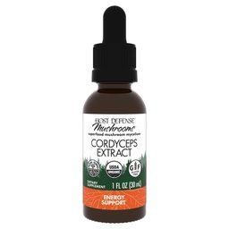 Host Defense Cordyceps Extract - Immune & Energy Support Supplement - Niergezondheidssupplement met Cordyceps - Fitness Support to Aid Oxygen Uptake - 1 fl oz (30 Servings)