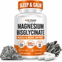 Magnesium Bisglycinate 400mg, Glycinate Chelate, High Absorption, 60 Caps