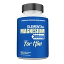 American Standard Supplements Magnesium Glycinate 300mg Per Serving as Magnesium Glycinate, Magnesium for Him - Vegan, Gluten Free, Non-GMO, 90 Capsules, 45 Servings