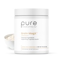 Pure Therapro Rx Brain MagX, Nootropics Brain Support Supplement with Patented Magnesium Threonate and Citicoline, Vegan Brain Supplements for Memory and Focus, Unflavored, 30 Serving