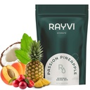 Rayvi Zero Sugar Electrolytes Powder + Minerals Hydration Powder | 1 Pack (30 Servings), Vegan, Zero Sugar Electrolytes and Artificial Additives | Hydration Drink Supplement | Passion Pineapple Flavor