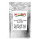 Nitribeet Organic Beet Root Extract Powder | 2% Natural nitrates and 0.8% betalains | High Concentration Antioxidants | Vegan, Gluten-Free