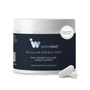 InfiniWell Cellular Energy Pro - Urolithin A + Liposomal NMN Supplement - Supports NAD+ Supply for Steady Daily Energy - Mental Focus, Muscle Strength & Aging Support (60 Capsules)