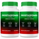 (2 Pack) Prosta2Power – Daily Prostate & Urinary Support Formula with Premium Ingredients for Flow, Comfort & Restful Nights | Prosta 2 Power Easy-to-Take Pills for Men’s Wellness (120 Capsules)