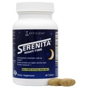 Serenita Night-Time Sleep Aid, Melatonin & Herbal Blend, Non-Habit Forming for Restful Sleep & Relaxation, 60 Tablets, Pack of 1