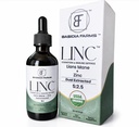 LINC - 2 in 1 USDA Organic Lions Mane Mushroom Extract Tincture with Zinc, 2oz Dual-Extracted Supplement for Mental Cognition, Immunity and Nervous System Support, 30 Day Supply