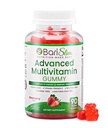 BariSlim Advanced Bariatric Multivitamin Gummies - Specially Formulated Bariatric Vitamins for Patients After Weight Loss Surgery - Supports Energy & Immune Health | Strawberry (90 Vegan Gummies)