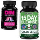 15 Day Cleanse Colon Detox & Repair - with - DIM Supplement 300 mg