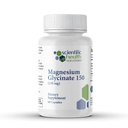 Magnesium Glycinate 150 mg – High‑Absorption Magnesium for Heart, Bone & Muscle Health – Supports Leg Cramps & Cardiovascular Function – Gentle on Stomach, Vegan, 60 Count