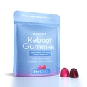 TUSHY Reboot Vegan Fiber Gummies - Once Daily Gut Reset for Bloating, Regularity & Digestive Health. 4 Grams of Prebiotic Fiber in a Delicious Mixed Berry Flavor, 60 Count (30-Day Supply)