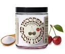 Wooden Spoon Herbs Magic Magnesium Glycinate Powder Drink Mix (Tart Cherry) | 300mg Magnesium, 0.5mg Plant-Based Melatonin | Calming Nighttime Supplement | Easy Mix Sleep Support Powder, Vegan | 3.7oz