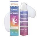 ZenToes Magnesium Oil for Feet | Targeted Tension Relief Roller Ball for Restless Legs & Feet | Magnesium Spray Alternative for Restful Sleep | Lavender & Mint Scent | 3.4oz