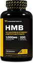 Primaforce HMB Supplement (1,000mg) 200 Capsules - As Calcium β-Hydroxy β-Methylbutyrate, 100 Servings