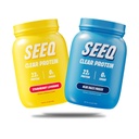 SEEQ Clear Protein Bundle (Clear Whey Protein Isolate Blue Razz Freeze + Strawberry Lemonade)