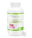 BariSlim Bariatric Calcium Citrate with Magnesium Citrate & Vitamin D Chewable Tabs - 500mg Calcium Citrate - Formulated for Post Weight Loss Surgery - Supports Bone Health | Cherry | 180 Tabs