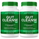 (2 Pack) Gut Cleanse Pro - GutCleanse Pro for Gut & Digestion Formula, Got CleansePro for Digestive Support, Comfort and Balance | GutCleansePro Pills Gentle and Easy-to-Take (120 Capsules)