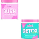Obvi Collagenic Burn and Detox Colon Cleanse Supplement | Supports Metabolism, Energy, Focus| Promotes Digestive and Gut Health, Bloating Relief, Helps Remove Toxins