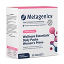 Metagenics Wellness Essentials Women's Prime - Daily Multivitamin & Omega-3 Packets for Menopause Support, Bone, Heart, Brain & Immune Health* - Gluten-Free - GMP Certified Facility - 30 Pack