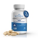 ADK - Vitamin ADK Supplement, 90 Capsules - High Potency Vitamin A, D3 (5,000 IU) K2 as MK-7 for Bone, Heart & Calcium Absorption – Non-GMO, Gluten Free (3 Month Supply)