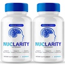 Nuclarity Capsules, Official Nuclarity Brain & Memory Supplement Pills, Advanced Nootropic Pills Brain Health Support, All Natural Nu Clarity Cognitive Health & Function Reviews (2 Pack)