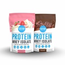 Portions Master CFM Whey Isolate Protein Powder 2-Pack – Chocolate Brownie & Strawberries and Cream Flavors