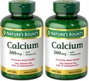 Nature's Bounty Calcium Plus 400 IU Vitamin D3, Immune Support & Bone Health, 300 Tablets (Pack of 2)