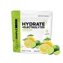 Clean Simple Eats Hydration Drink Mix with Electrolytes & Amino Acids, Naturally Sweetened Powder for Hydration & Recovery, No Artificial Ingredients, Gluten Free, Lemon Lime Flavor, 30 Servings