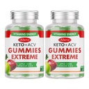 Keto Apple Cider Vinegar Gummies with Vitamin B6, B12, Folate & Beet Root, Keto ACV Gummy Supports Daily Wellness & Metabolism, Natural Apple Flavor, 120 Gummies (60 Day Supply)