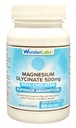 Wonder Laboratories Magnesium Glycinate 500mg, 100% Chelated for Superior Absorption, Non-GMO, NO Gluten Dairy & Soy, Supports Muscle, Joint, and Heart Health (60)